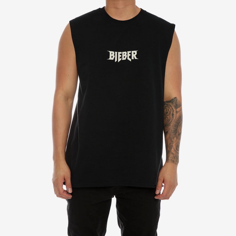 Justin Bieber Purpose Tour Sorry Muscle Tee Black