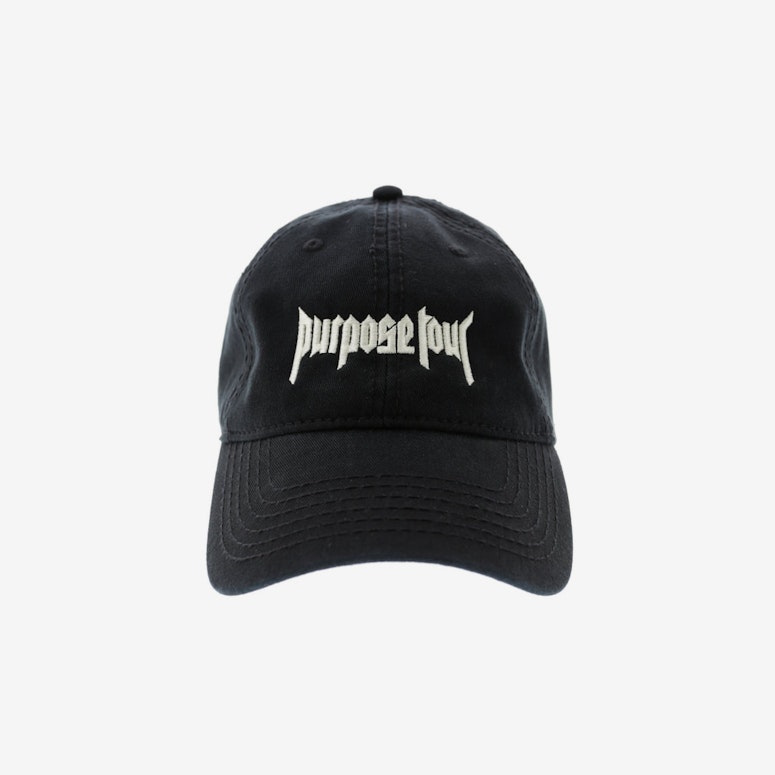 Justin Bieber Purpose Tour Strapback Black
