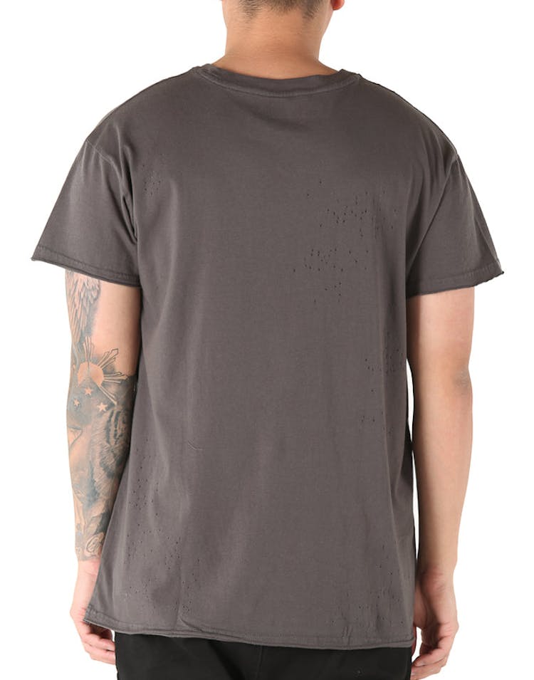 Civil Regime Abandoned Thrashed Tee Matte Black