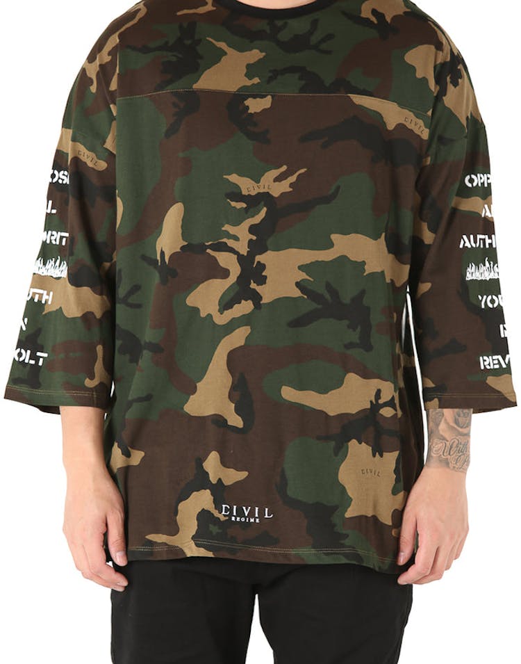 Civil Regime GC Slouch Tee Camo