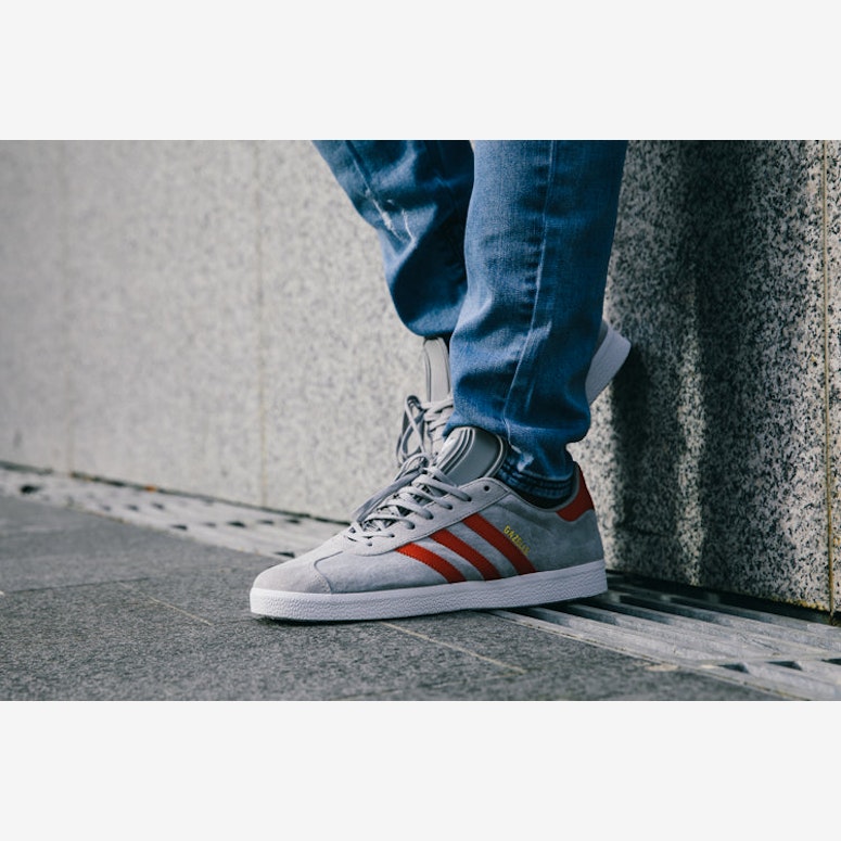 Adidas Originals Gazelle Grey/Red/White