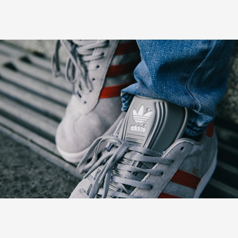Adidas Originals Gazelle Grey/Red/White