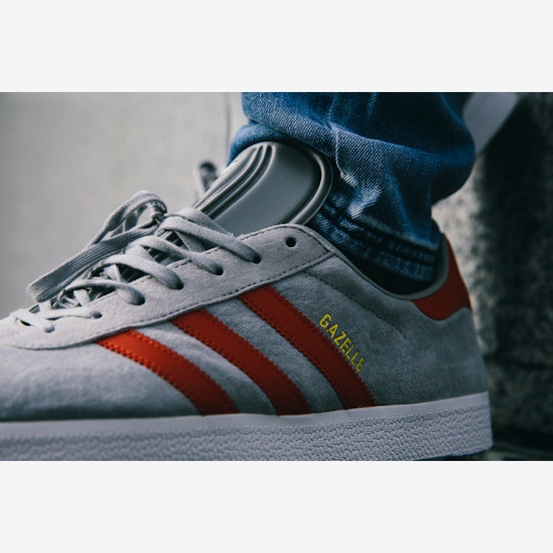 Adidas Originals Gazelle Grey/Red/White