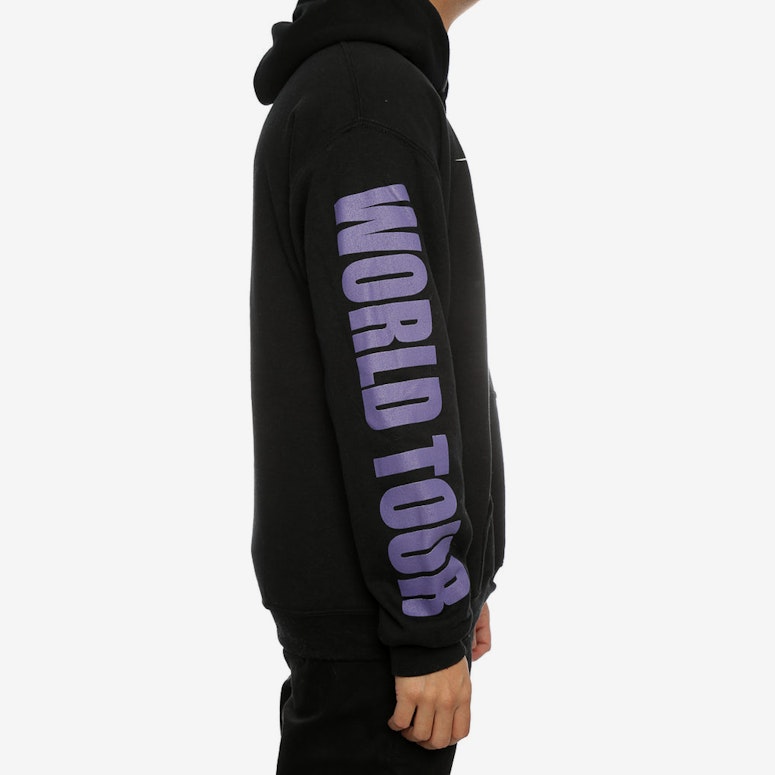Justin Bieber World Tour Hoodie Black