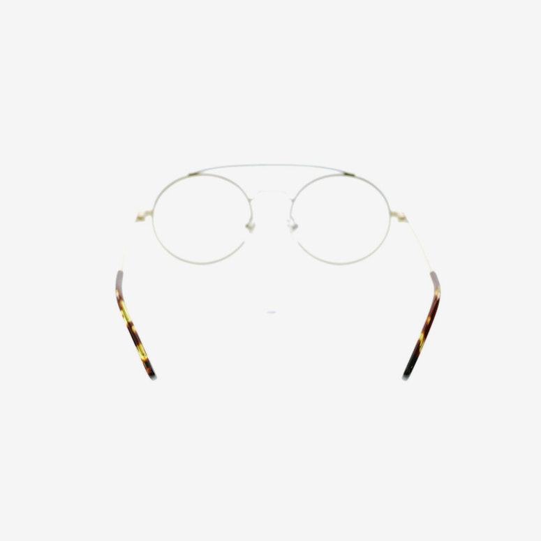 9FIVE 50 50 Clear Lens Gold Tortoise