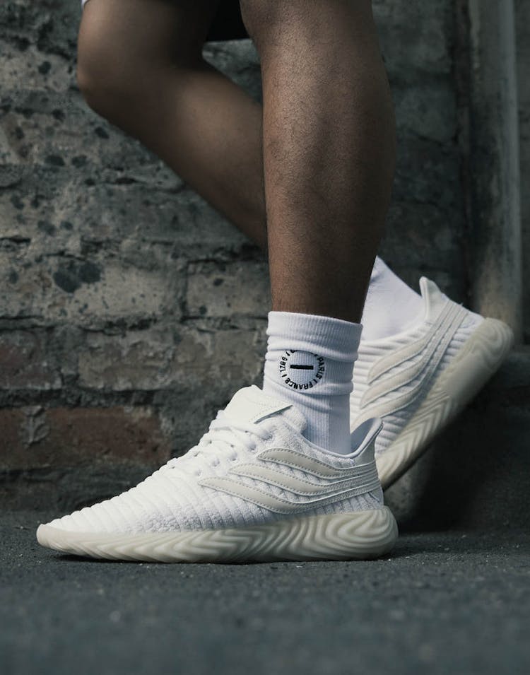 Carré Turn Sock White