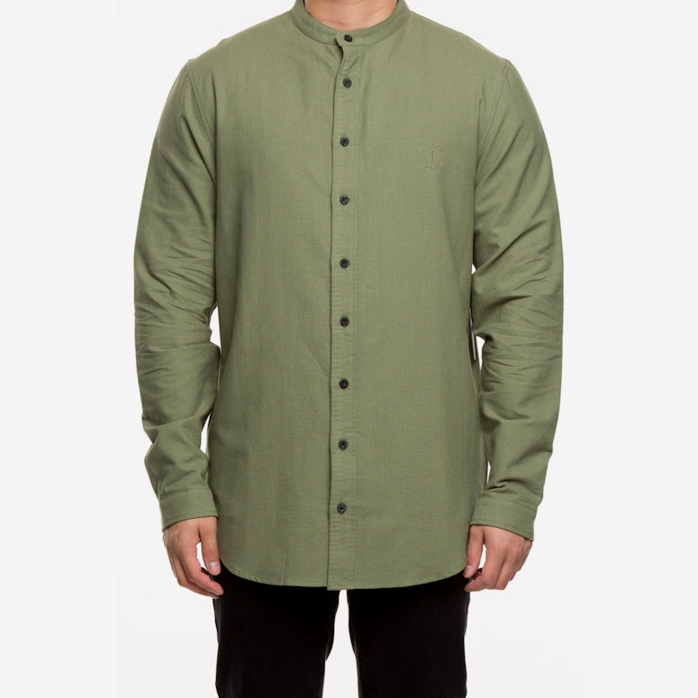 Saint Morta Kitana Long Sleeve Button Up Shirt Green