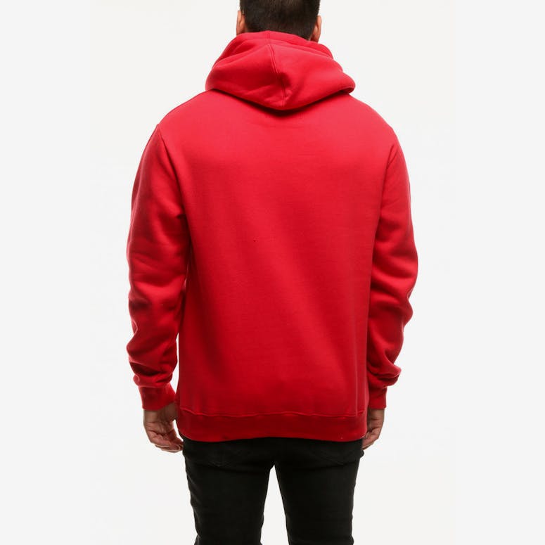 Black Pyramid Core Logo Hood Red