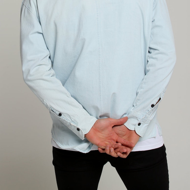 Saint Morta MVP Denim Shirt Light Blue