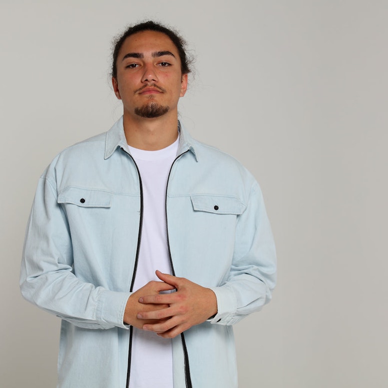Saint Morta MVP Denim Shirt Light Blue