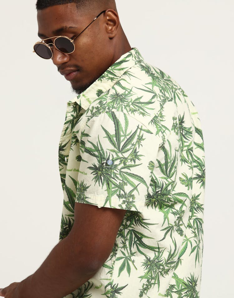 Grand Scheme Maui Wowie Shirt Cream