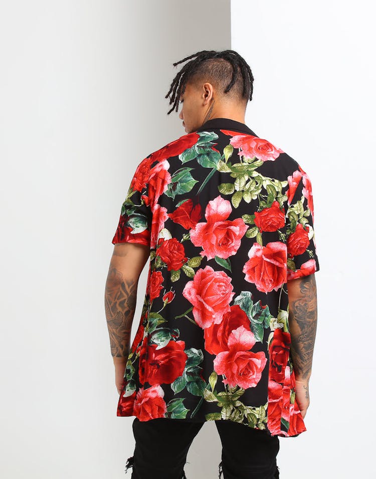 New Slaves Vintage Button Up Floral