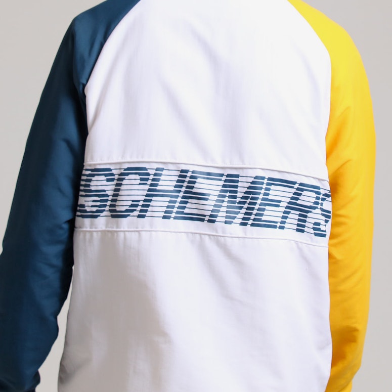 Grand Scheme Off Side Jacket White/Blue/Yellow