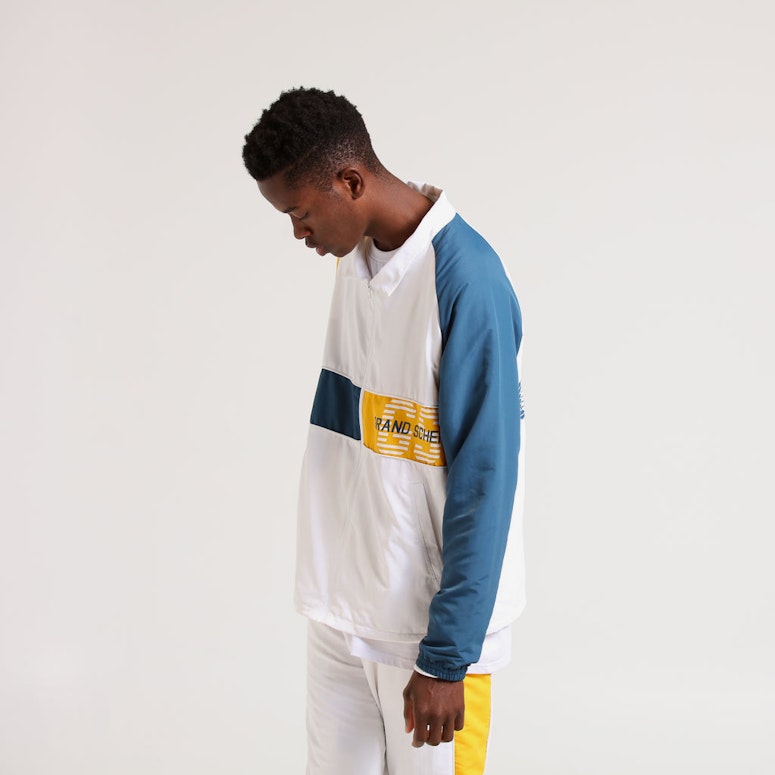 Grand Scheme Off Side Jacket White/Blue/Yellow