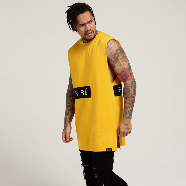 Carré Piece Muscle Yellow