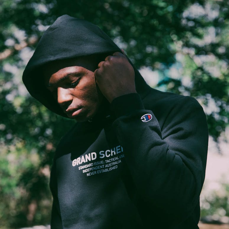 Grand Scheme Standard Issue Hood Black