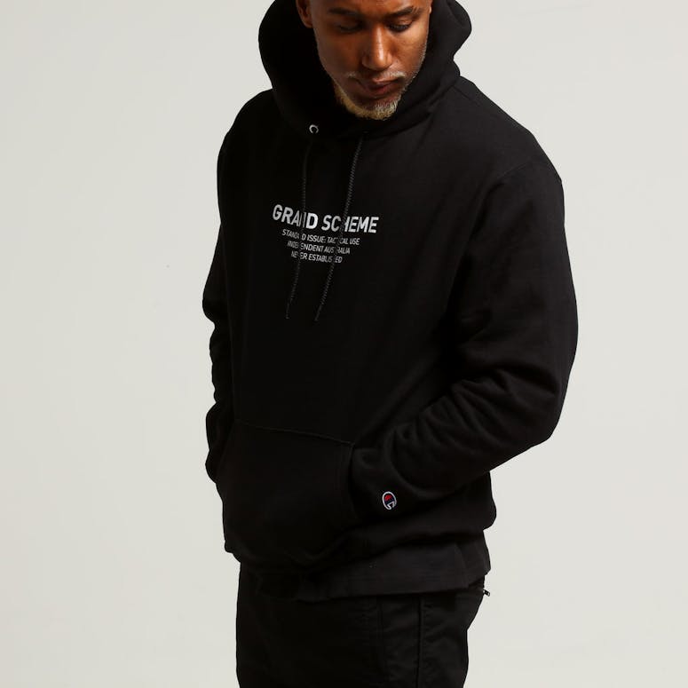 Grand Scheme Standard Issue Hood Black