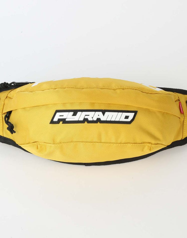 Black Pyramid Waist Bag Yellow
