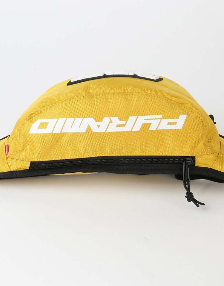 Black Pyramid Waist Bag Yellow