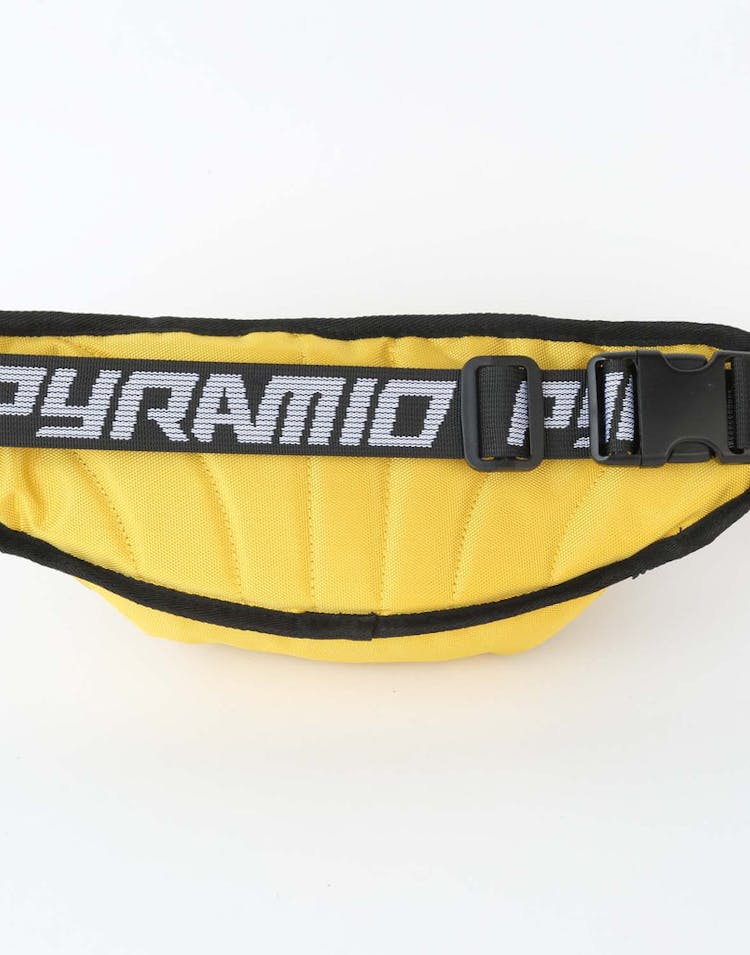 Black Pyramid Waist Bag Yellow