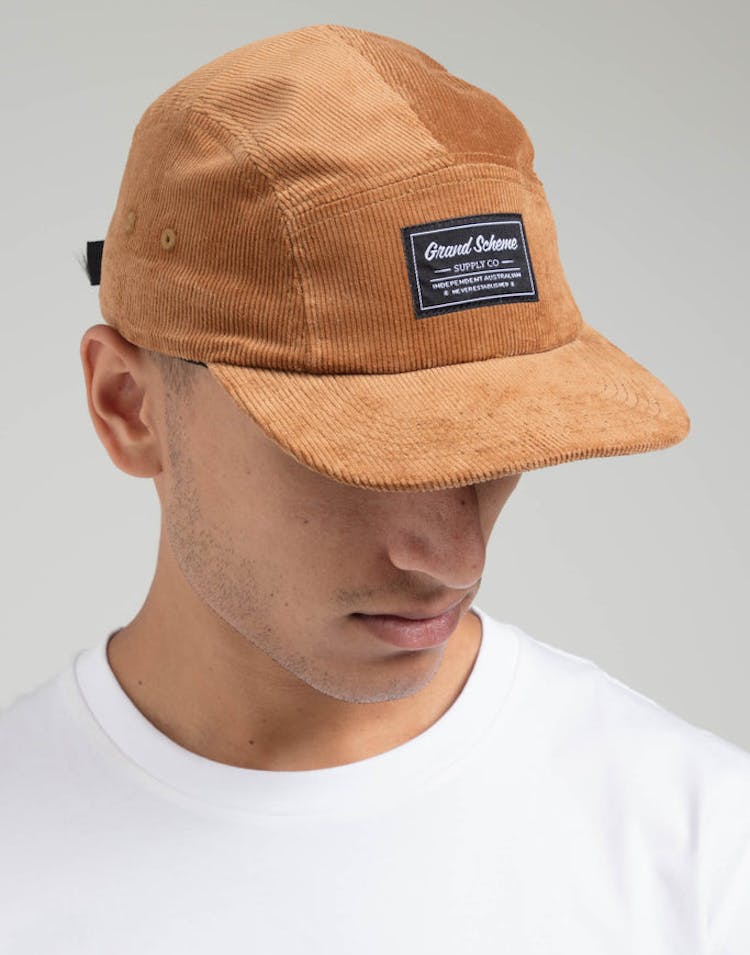 Grand Scheme Cord 5 Panel Toasted Peanut