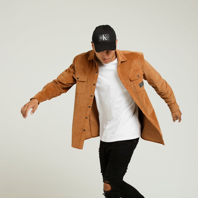 Grand Scheme Corduroy Button Up Toasted Peanut