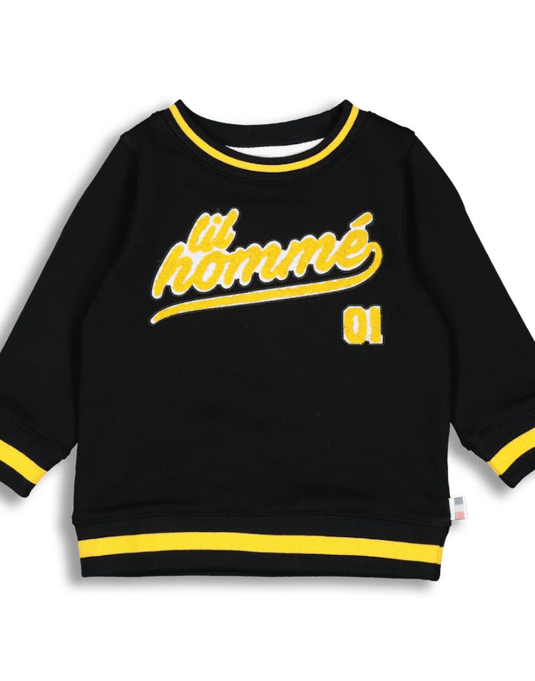 Lil Hommé LH Undefeated LS Sweater Black