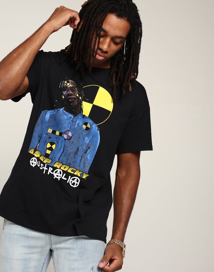 ASAP ROCKY APPAREL Crash Test Dummy Tee Black