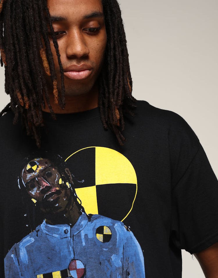 ASAP ROCKY APPAREL Crash Test Dummy Tee Black