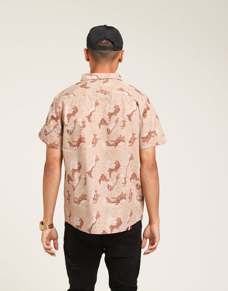 Grand Scheme Savanna Button Up Tan