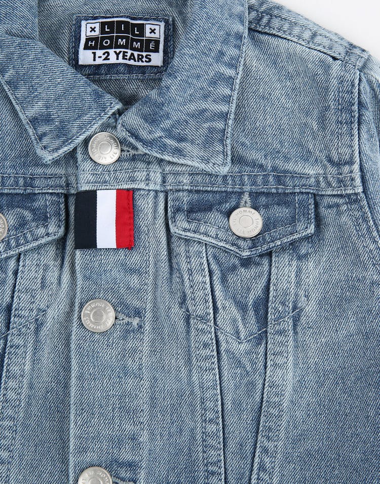 Lil Hommé Ville Denim Jacket Vintage Blue