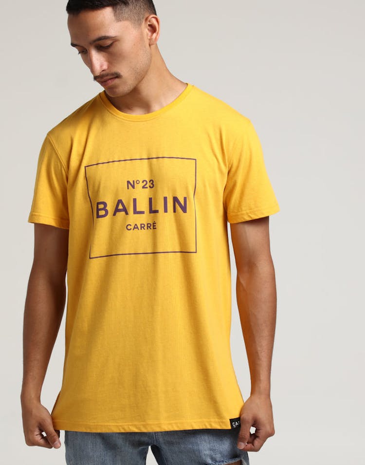 Carré Ballin Divise SS Tee Yellow