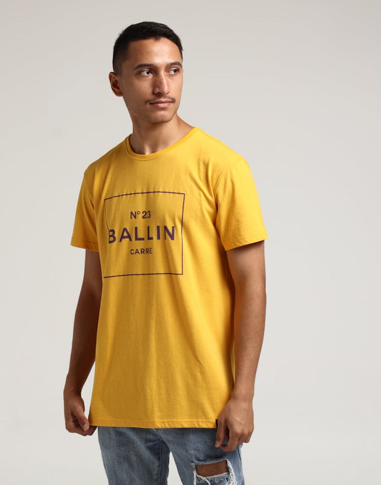 Carré Ballin Divise SS Tee Yellow