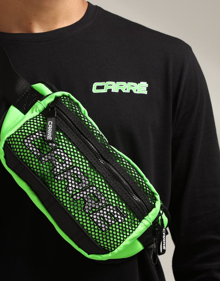 Carré Neon Sport Side Bag Neon Green