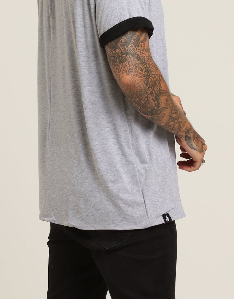 District Goods Ancient Reversible Tee Black/Grey