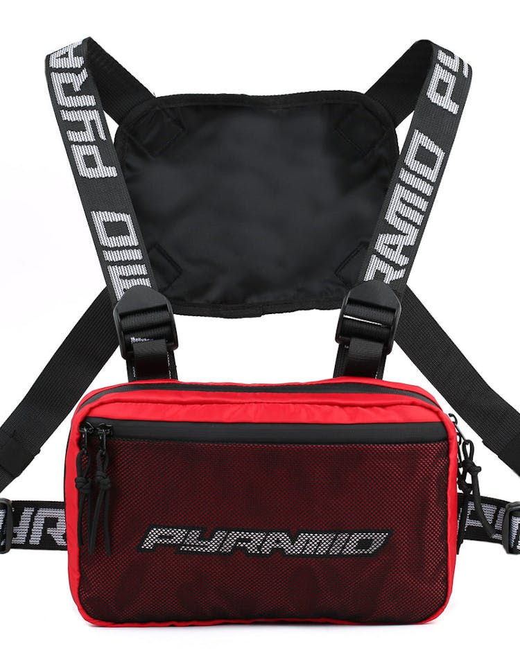 Black Pyramid Chest Rig Red
