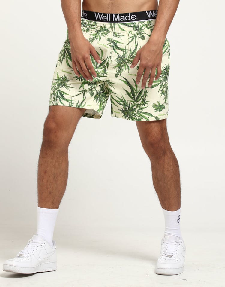 Grand Scheme Maui Wowie Shorts Cream