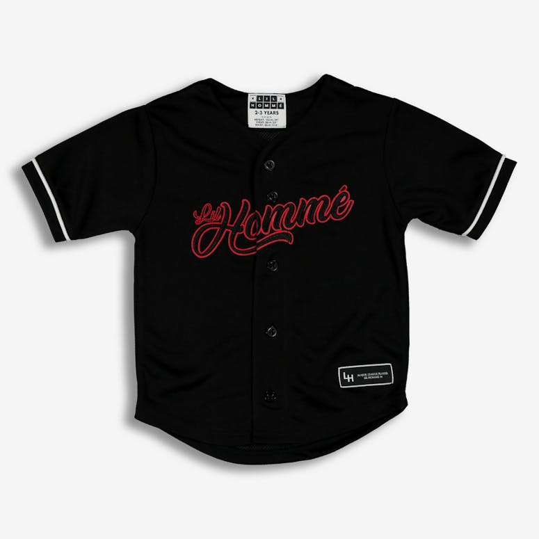 Lil Hommé Ligue Baseball Jersey Black