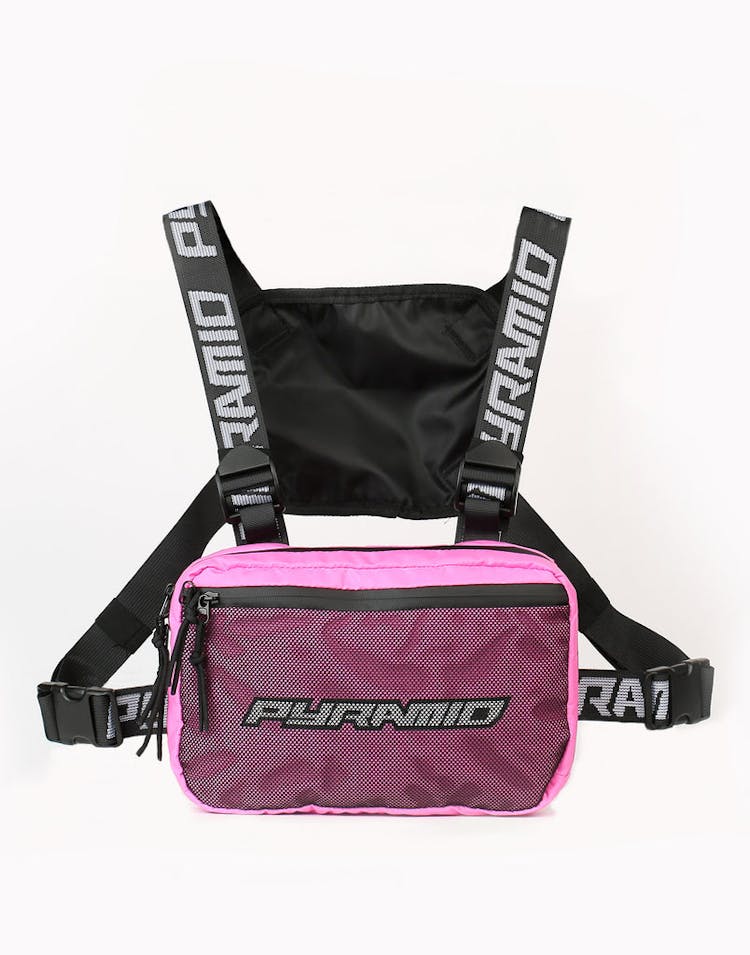 Black Pyramid Chest Rig Pink