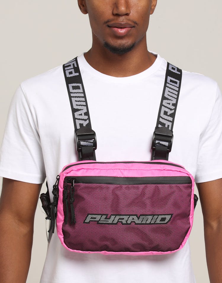 Black Pyramid Chest Rig Pink