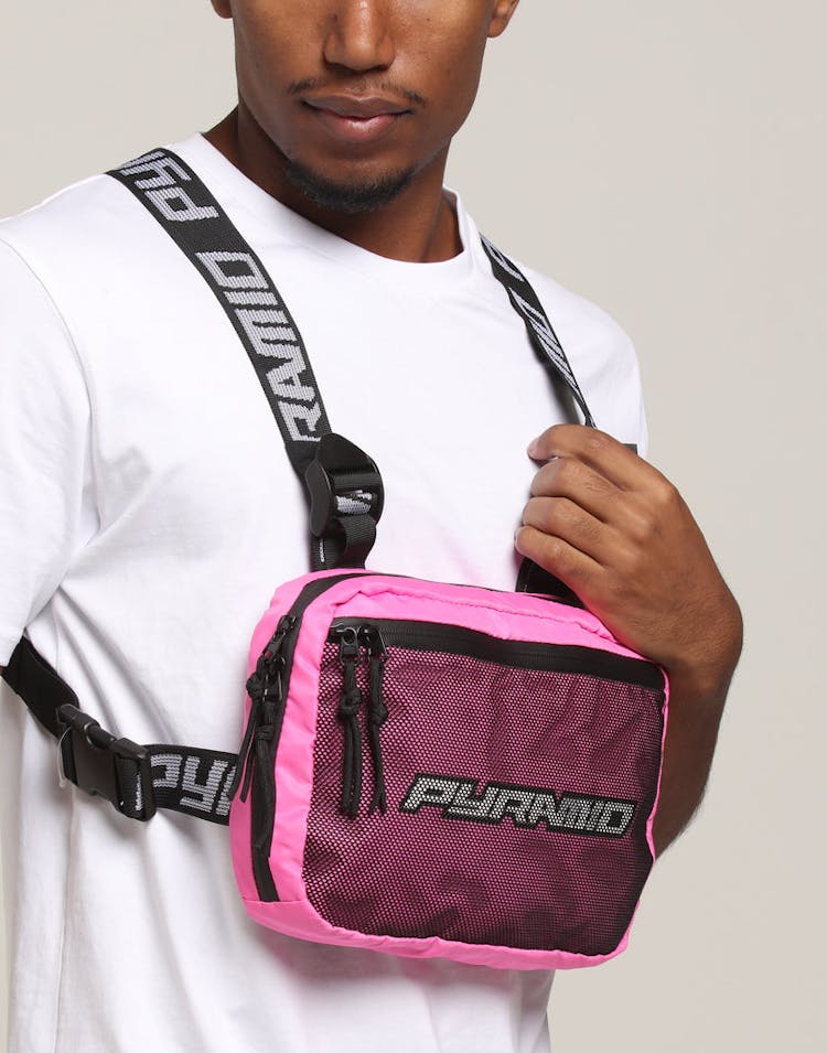 Black Pyramid Chest Rig Pink