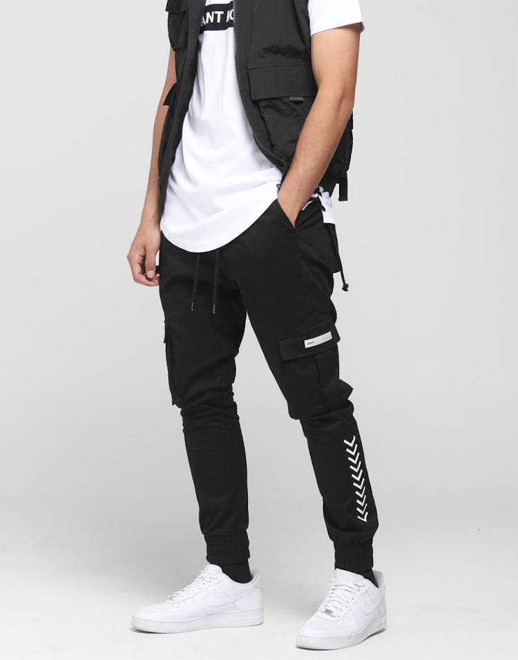 Saint Morta Gladiator Jogger Black/White