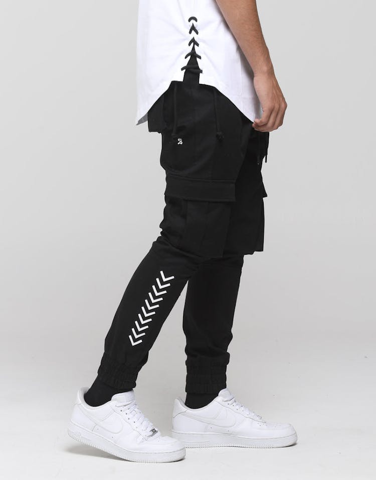 Saint Morta Gladiator Jogger Black/White