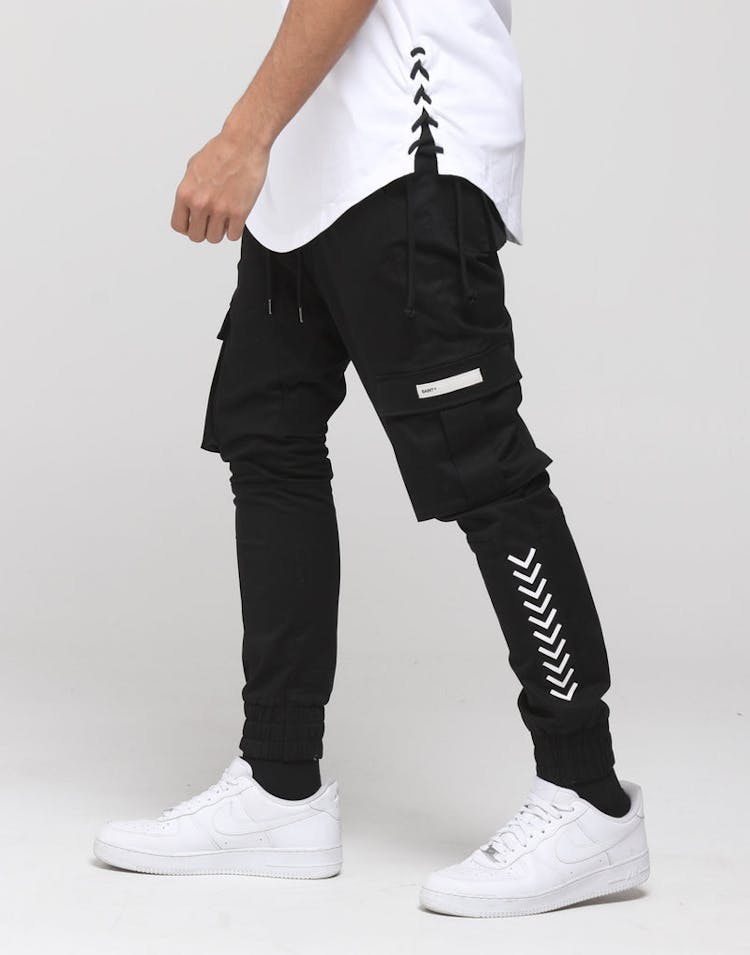 Saint Morta Gladiator Jogger Black/White