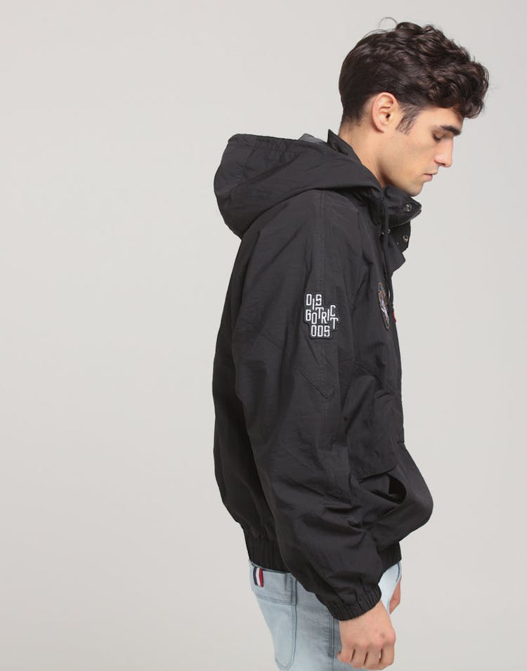District Goods Scepter Windbreaker Black