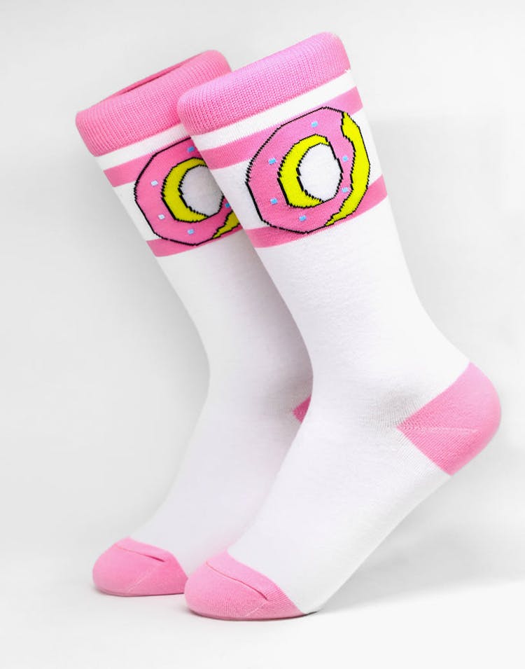 Odd Future Donut Logo Sock White