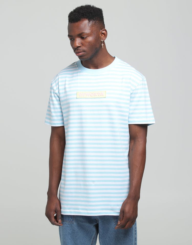 Odd Future OFWGKTA Stripe Tee Blue/White