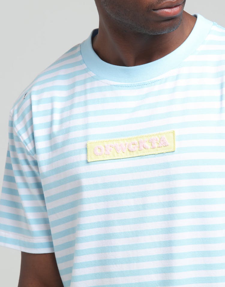Odd Future OFWGKTA Stripe Tee Blue/White
