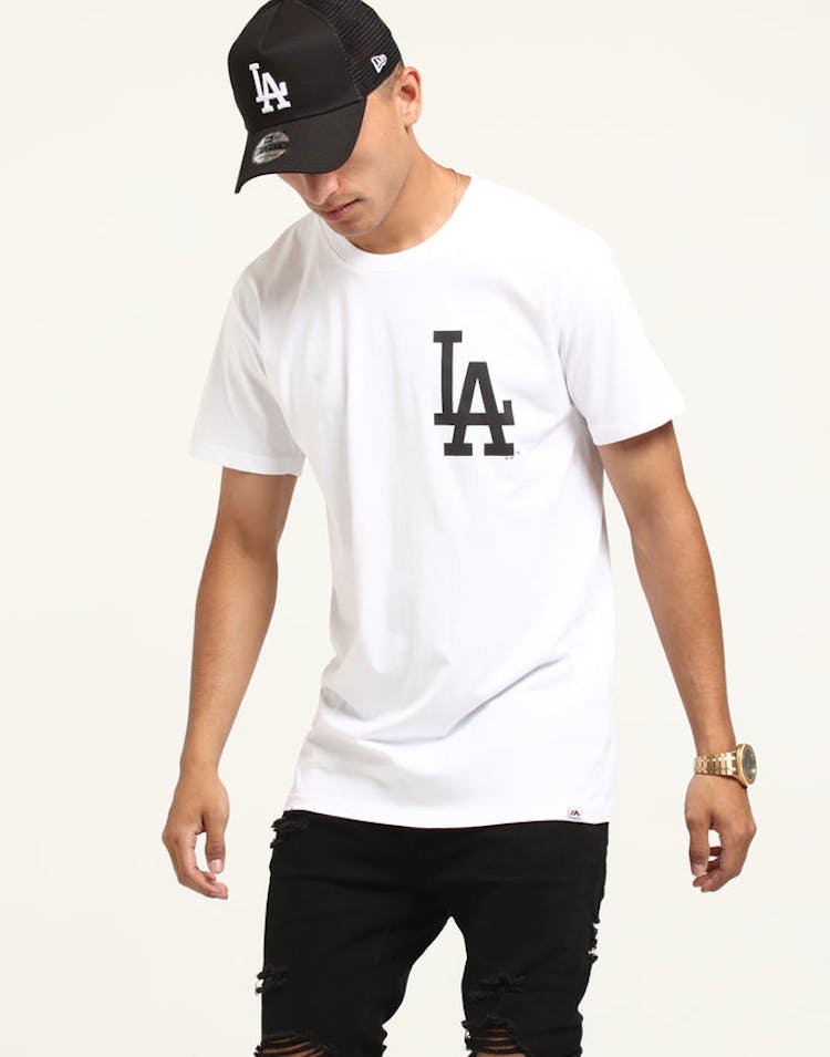 Majestic Athletic Los Angeles Dodgers Remic Tee White