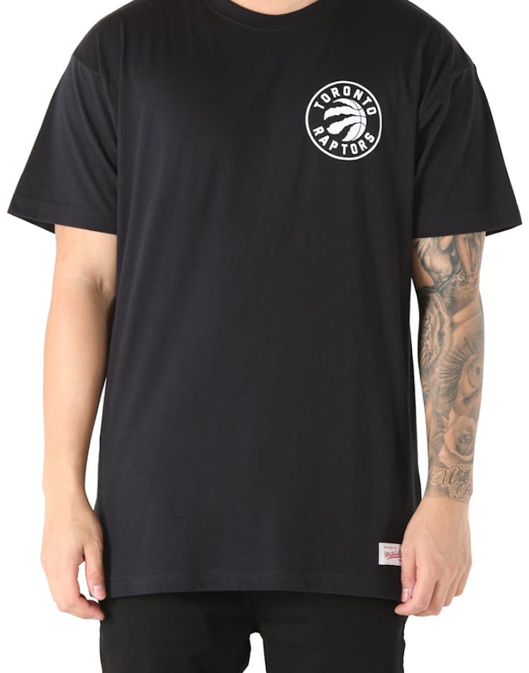 Mitchell & Ness Toronto Raptors Mono Logo Tee Black